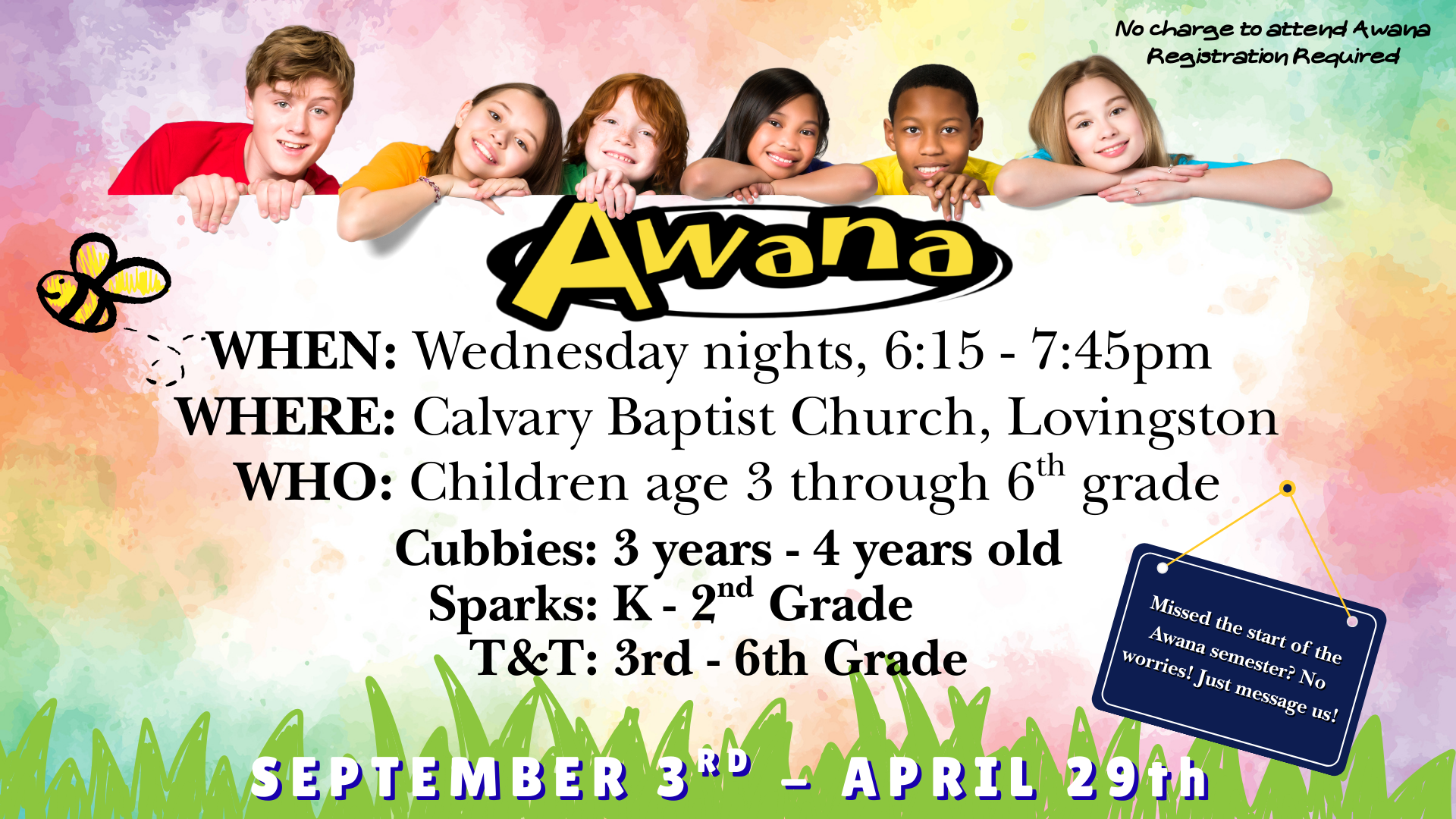 Join Awana Clubs at Calvary: Fun and Faith for Kids – Calvary Baptist ...